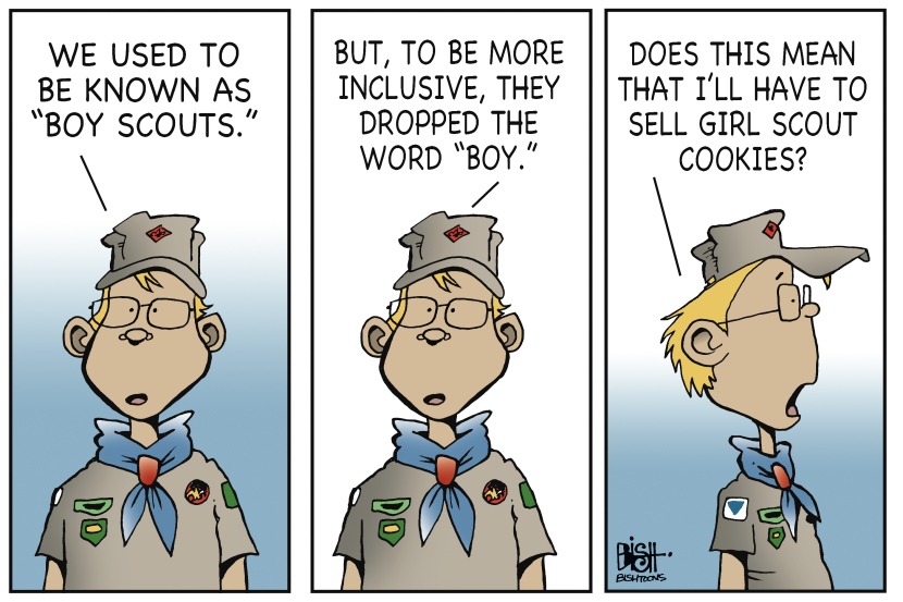 BOY SCOUTS, COLOR