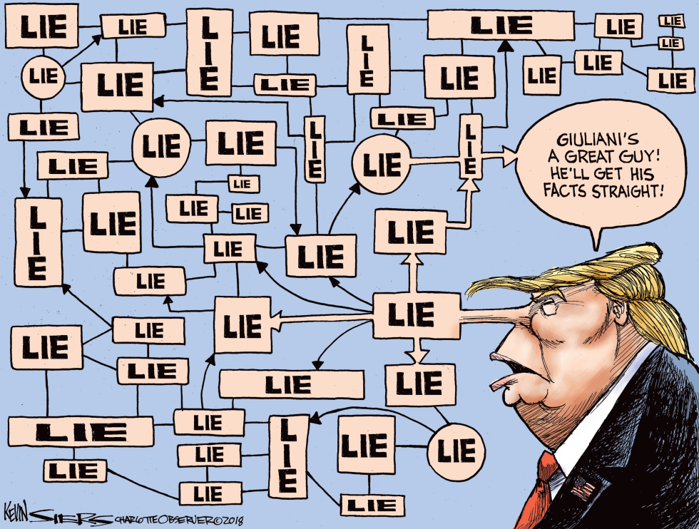 Straightening Giuliani's story