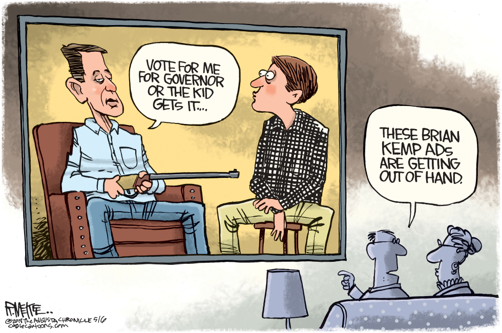 LOCAL Brian Kemp Gun Ad
