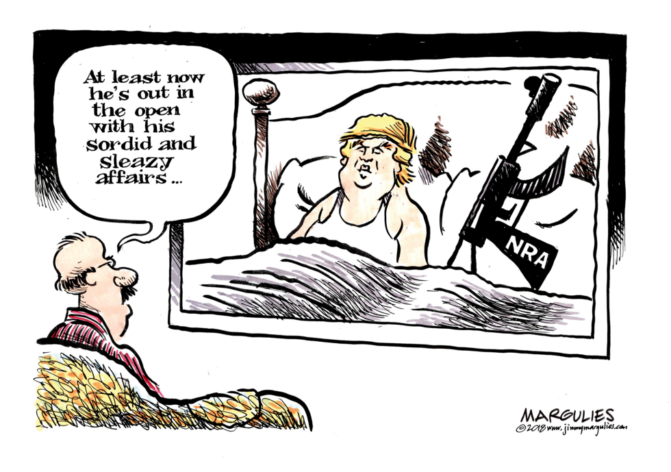 Trump and the NRA color