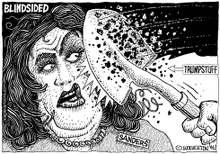 SARAH SANDERS BLINDSIDED by Monte Wolverton