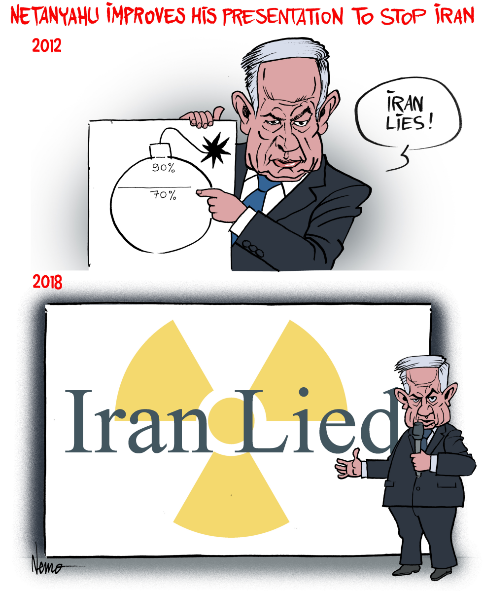 Bibi Says Iran Lied