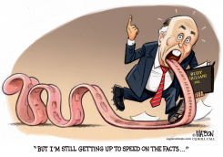 GIULIANI WALKS ALL OVER HIS TONGUE by R.J. Matson