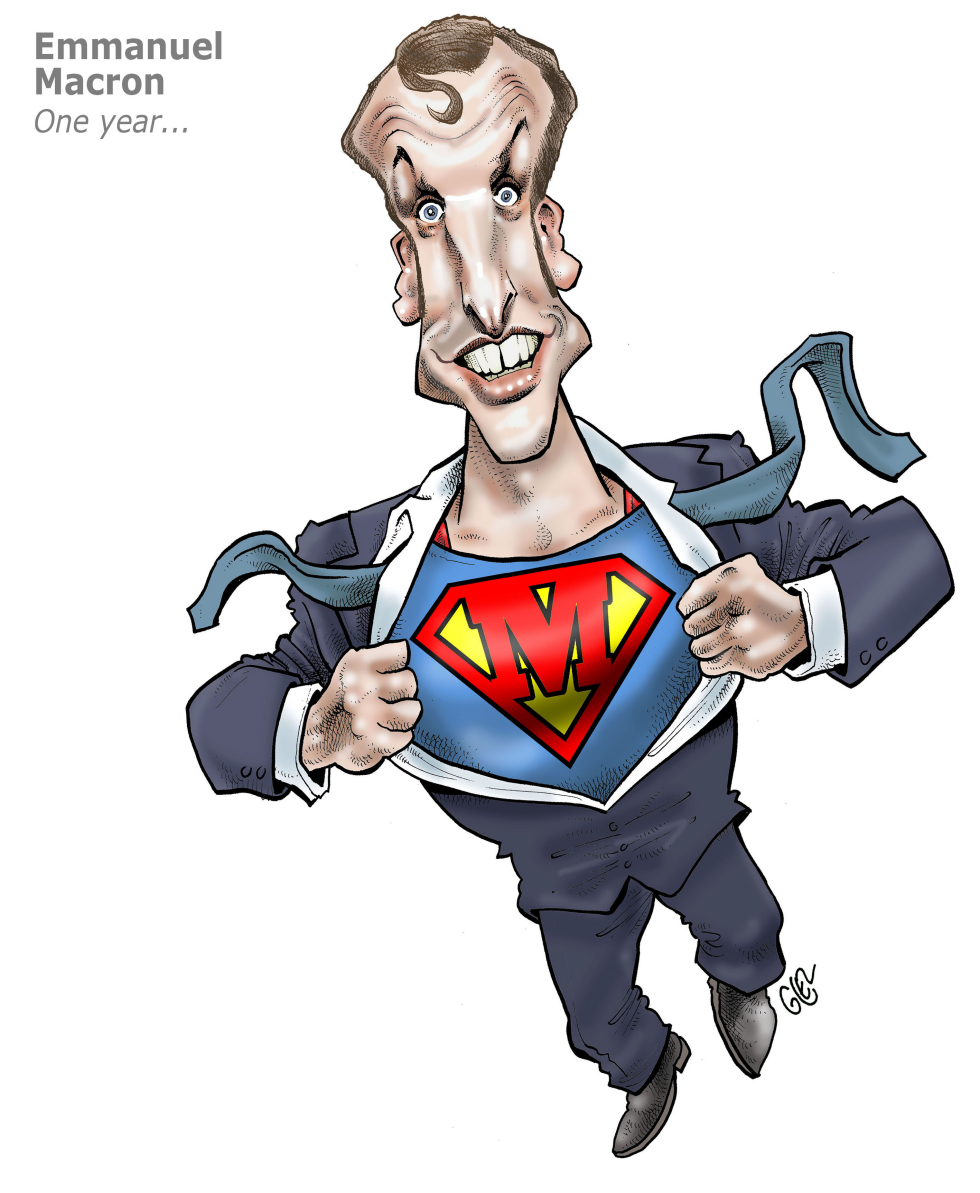 Emmanuel Macron One Year