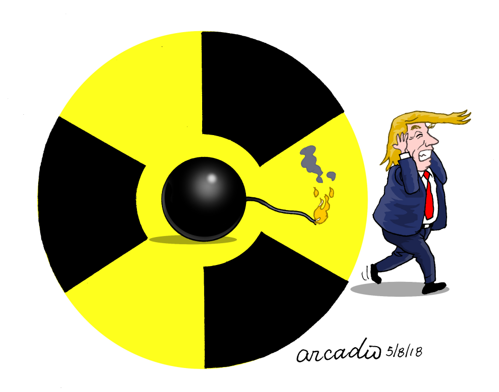  NO TO NUCLEAR PACT WITH IRAN by Arcadio Esquivel