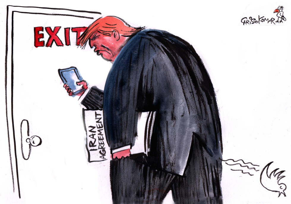 Trump leaving Iran Deal