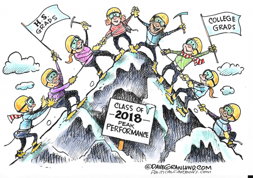 Grads 2018 climb