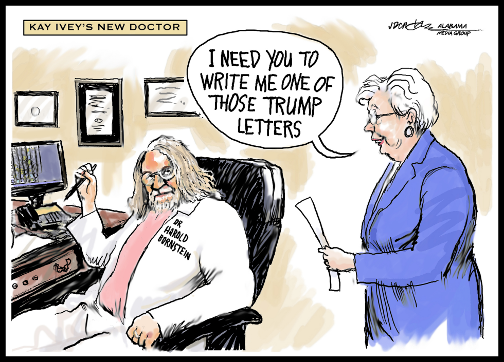 Alabama Gov needs Trump's fake letter from doctor