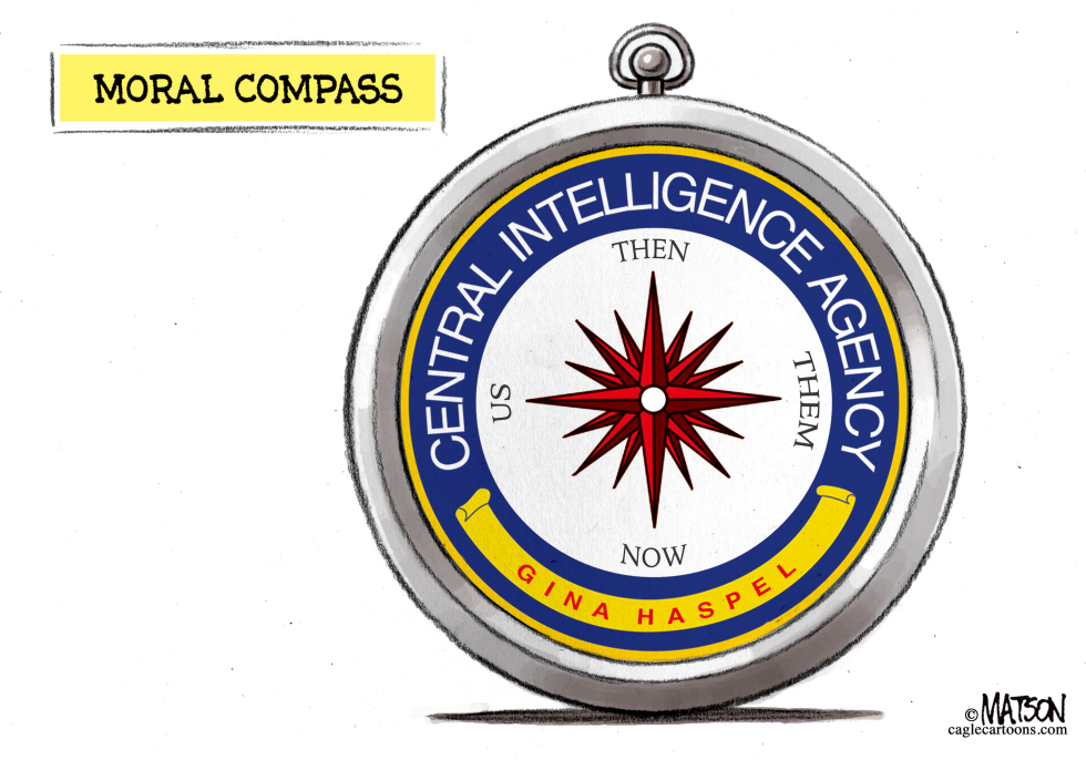  GINA HASPEL CIA MORAL COMPASS by RJ Matson