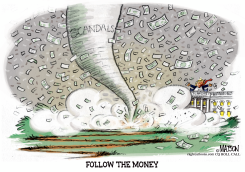 FOLLOW THE MONEY TO UNDERSTAND TRUMP SCANDALS by R.J. Matson