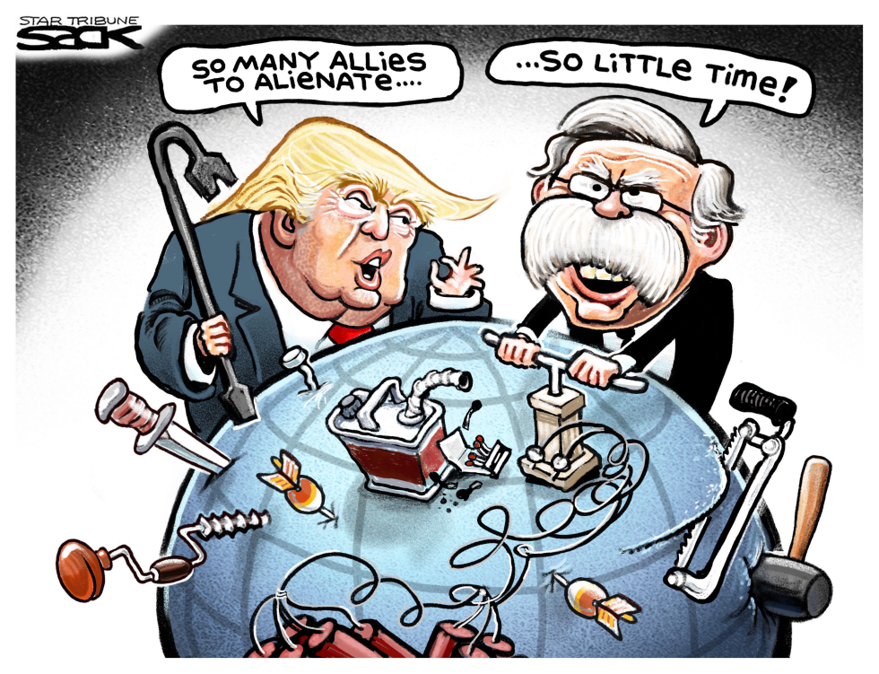  ALLIES ALIENATION by Steve Sack