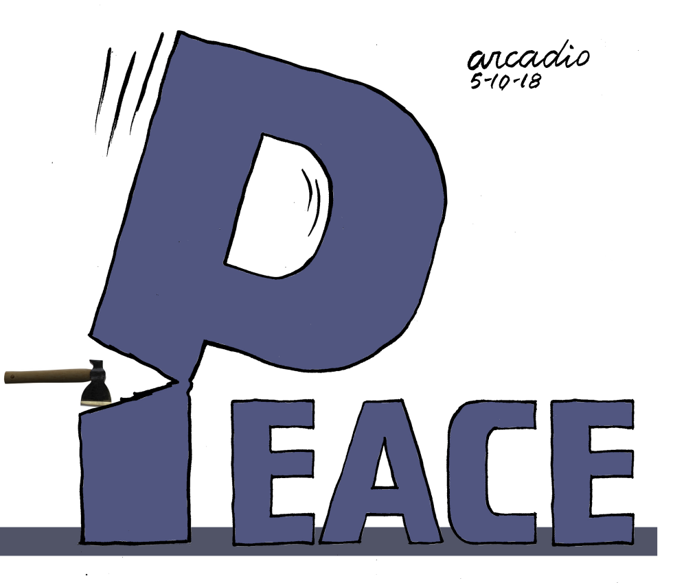 Broken peace