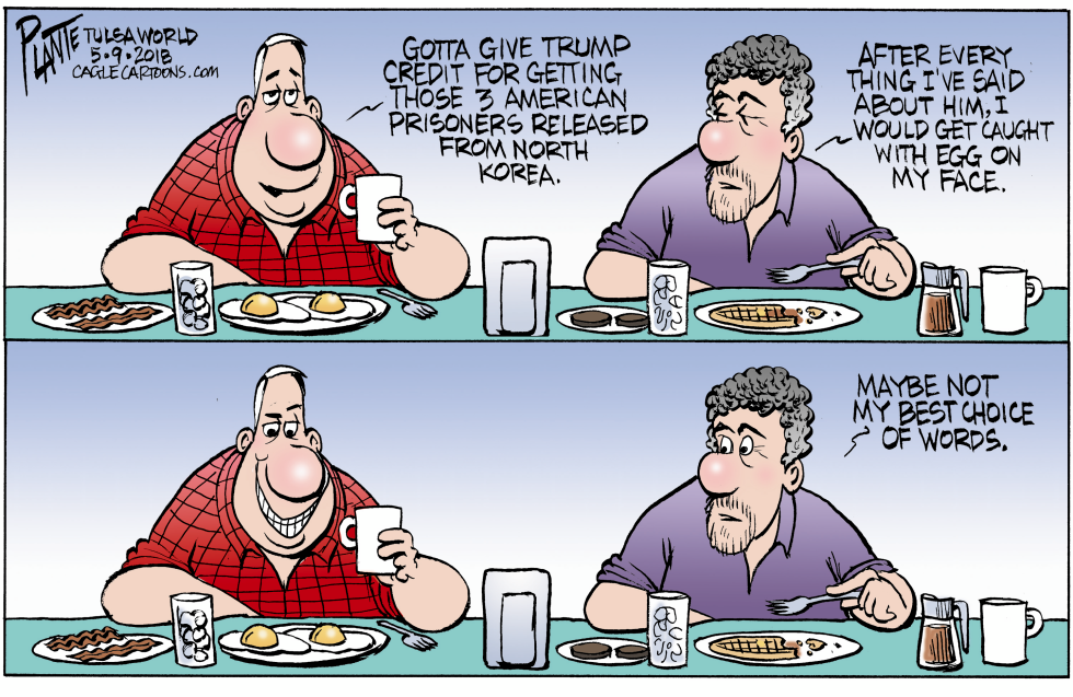 Give Trump credit