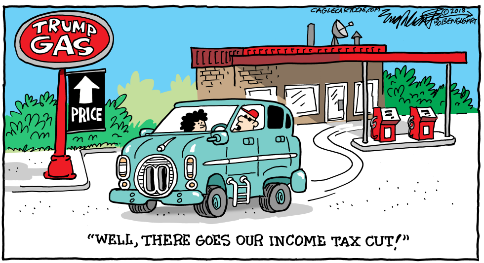  GAS PRICES by Bob Englehart