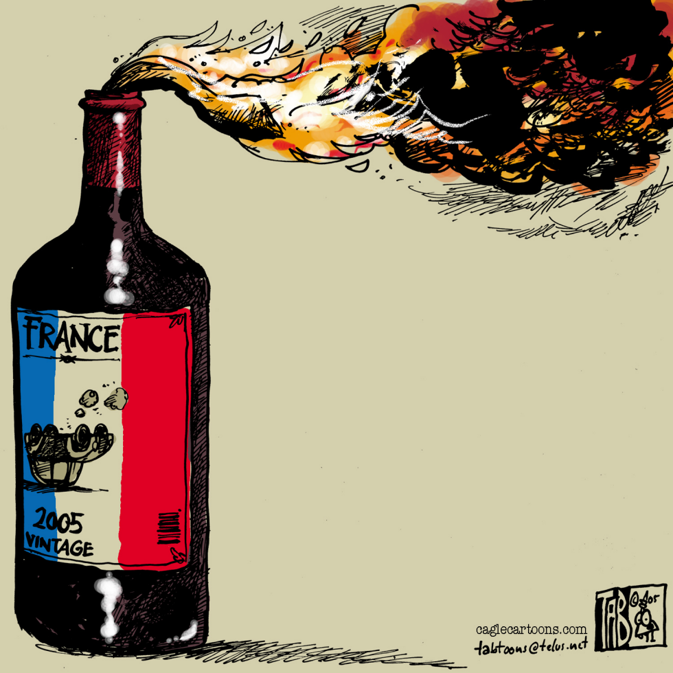 French Riots COLOR