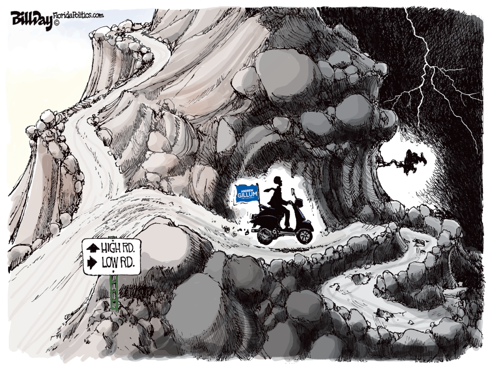 Gillum Goes Low Road FLORIDA