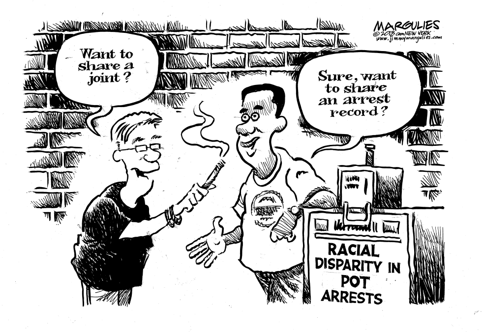 Racial Disparity in Pot Arrests