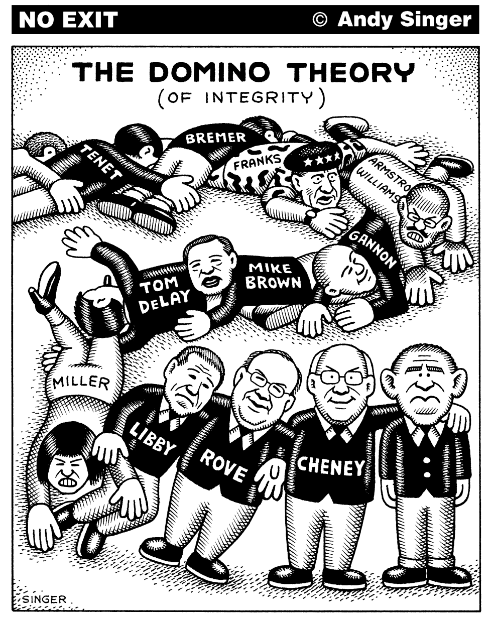 Domino Theory of Bush Administration