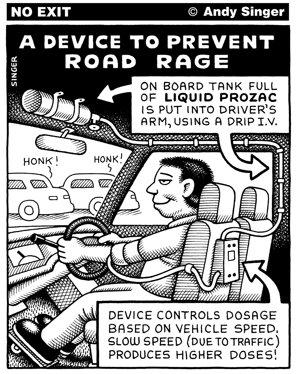 Device to Prevent Road Rage