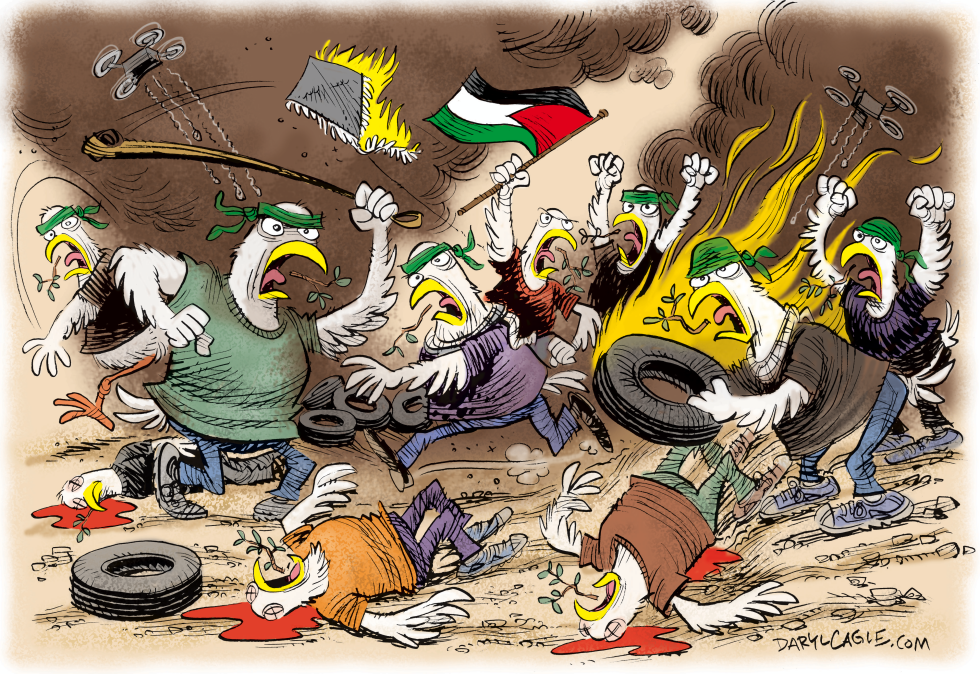  PEACE IN GAZA by Daryl Cagle