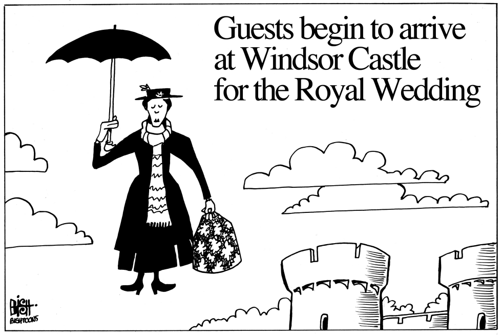 ROYAL WEDDING, B/W