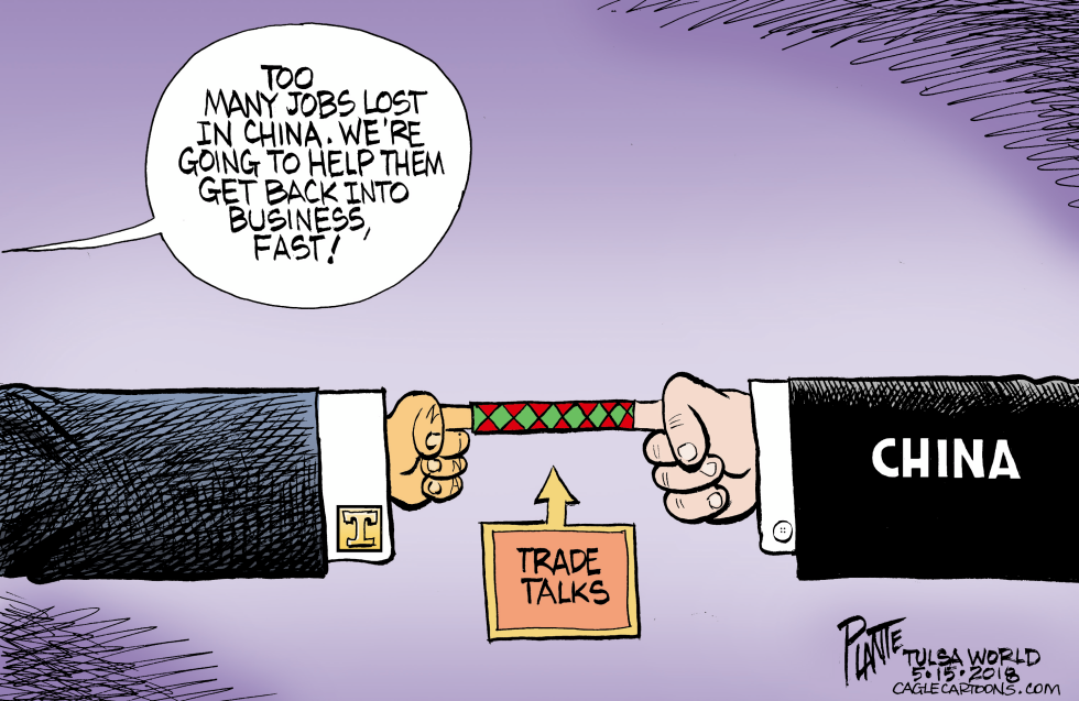 Trump to help Chinese jobs