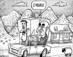 MCLETCHIES TAXI SCANDAL by Brian Adcock