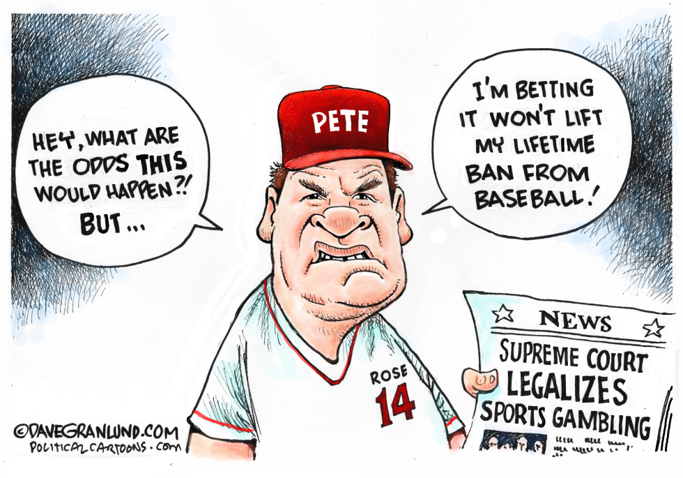  SPORTS GAMBLING LEGAL by Dave Granlund