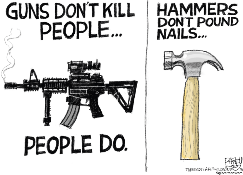 Guns and Hammers