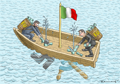 ITALIAN TRAGEDY by Marian Kamensky