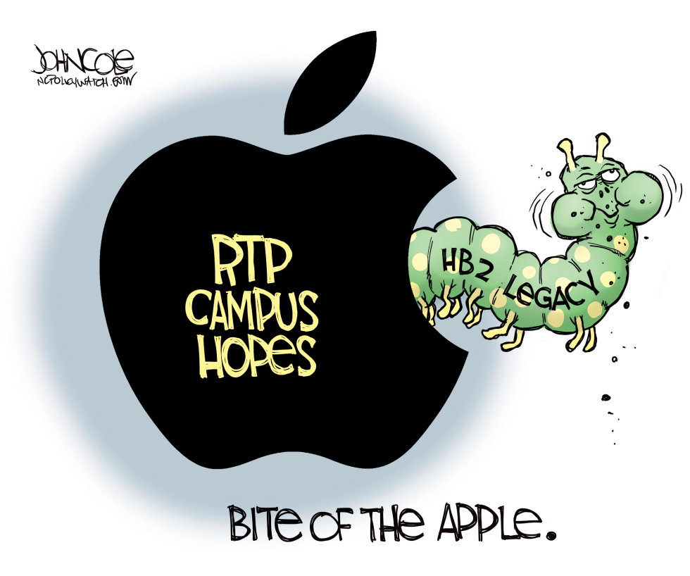  LOCAL NC APPLE AND HB2 LEGACY by John Cole