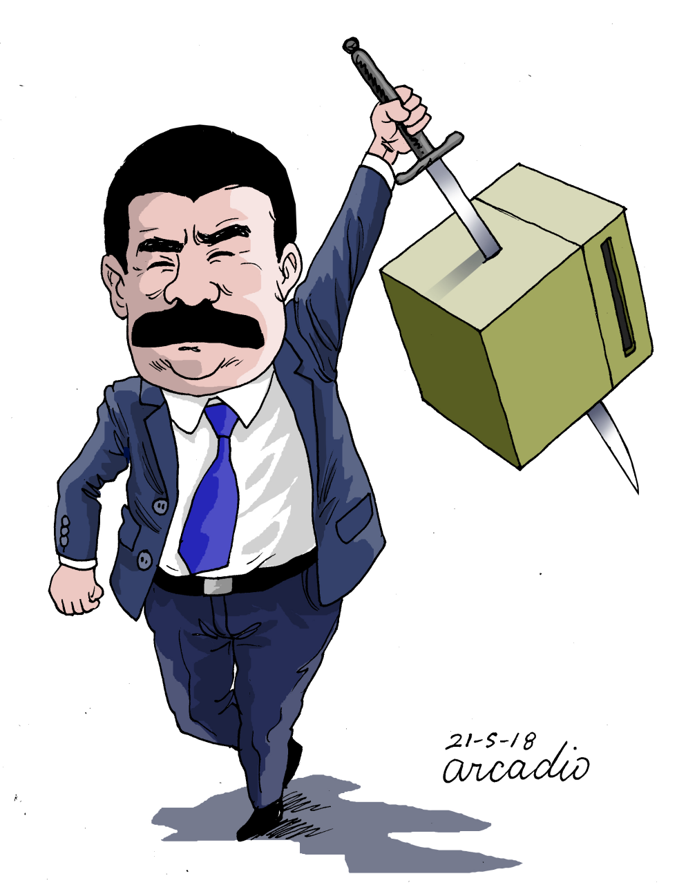  LA FARSA DE MADURO by Arcadio Esquivel