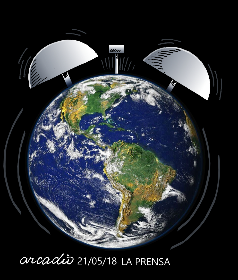 El reloj del cambio climático