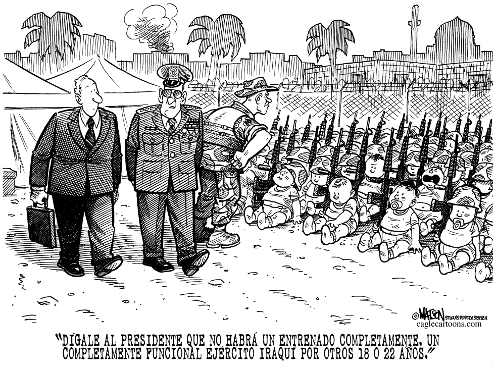 Nuevos Reclutas del Ejercito Iraqui