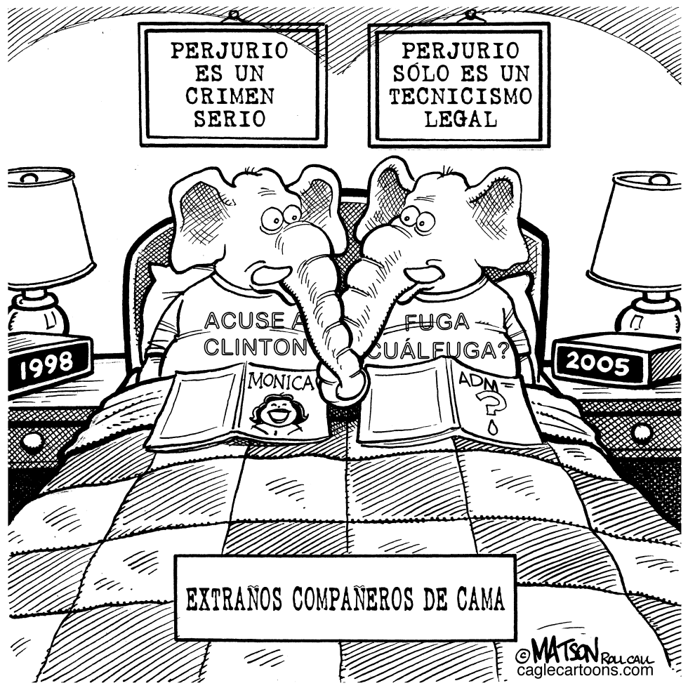 Los Rpublicanos son Extraños Compañeros de Cama
