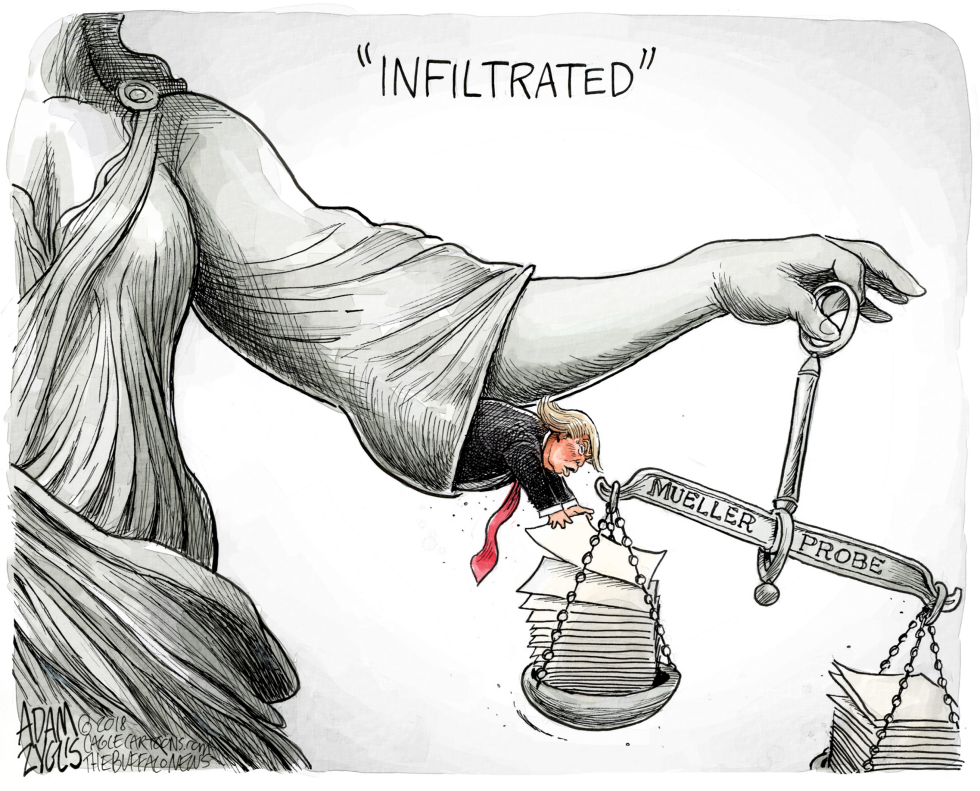  JUSTICE DEPARTMENT TAMPERING by Adam Zyglis