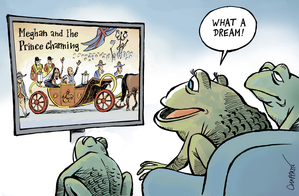  THE BRITISH FAIRY TALE by Patrick Chappatte