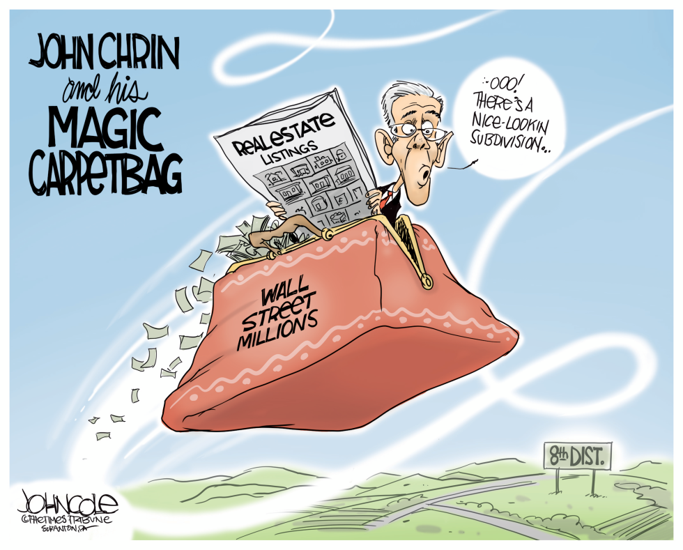 LOCAL PA Chrin's magic carpetbag