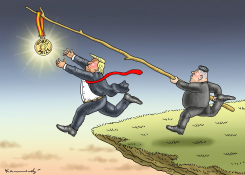 TRUMP NOBEL PRIZE by Marian Kamensky