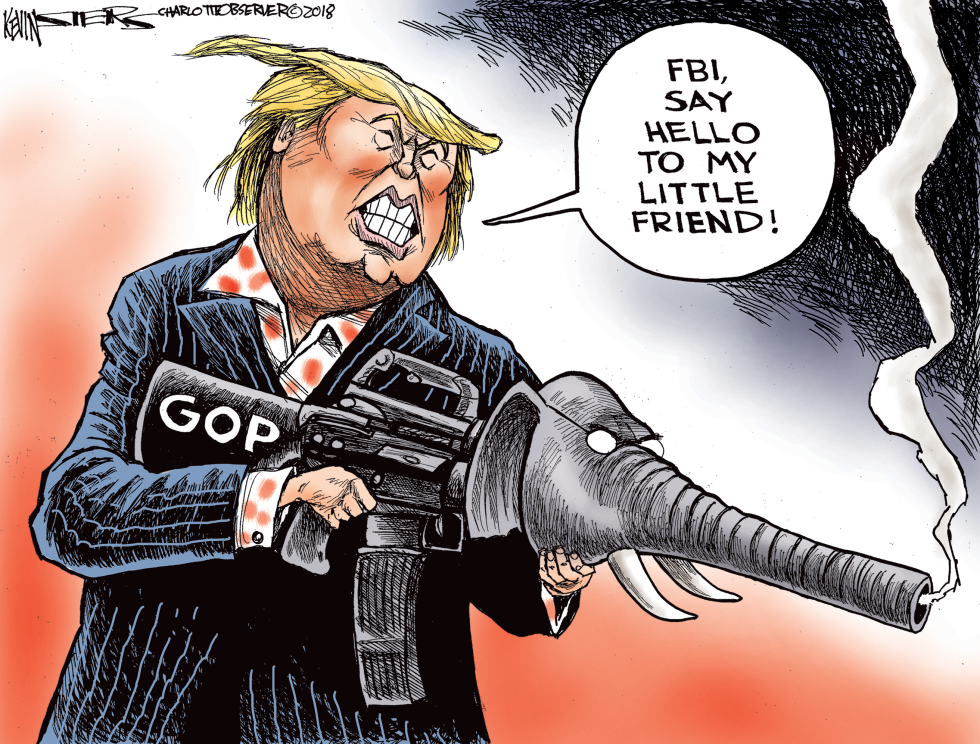  TRUMP'S LITTLE FRIEND by Kevin Siers