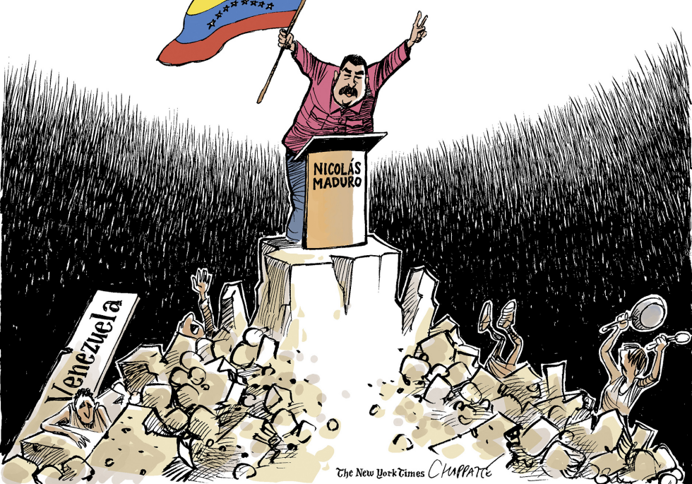  VENEZUELA’S PLIGHT by Patrick Chappatte