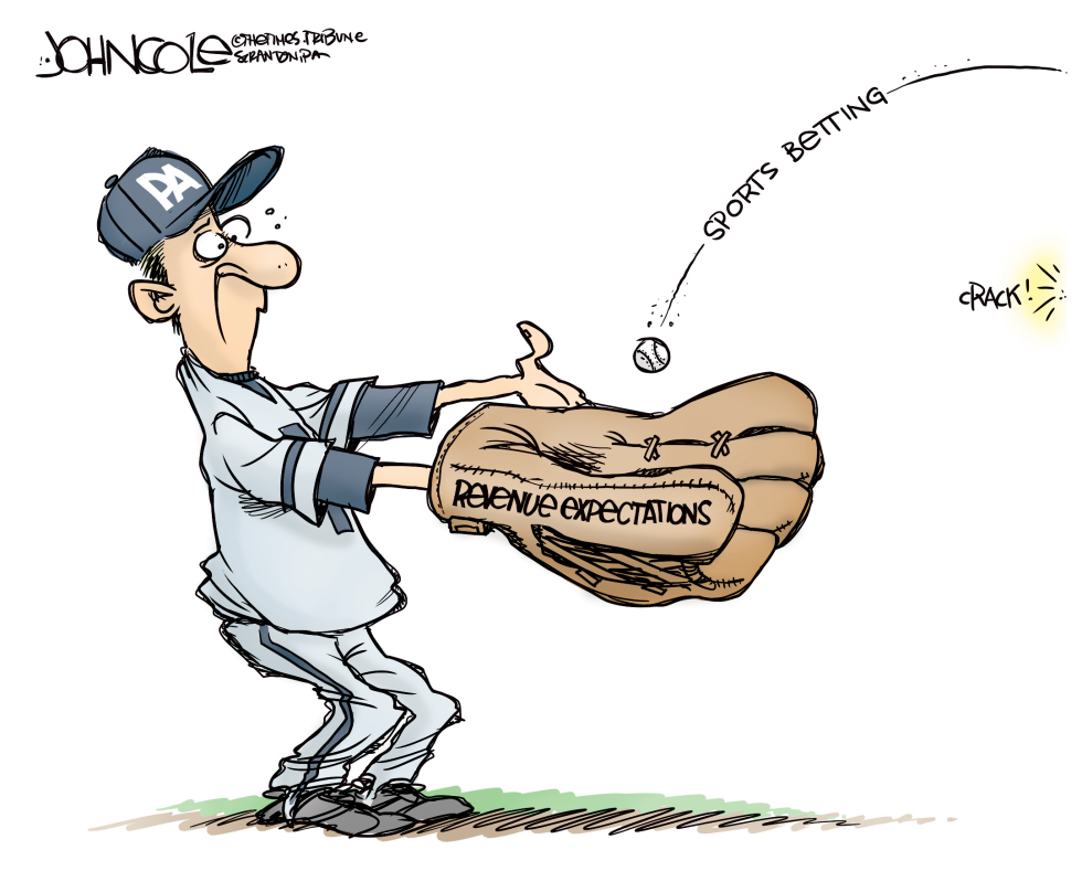 LOCAL PA Sportsbetting tax revenue