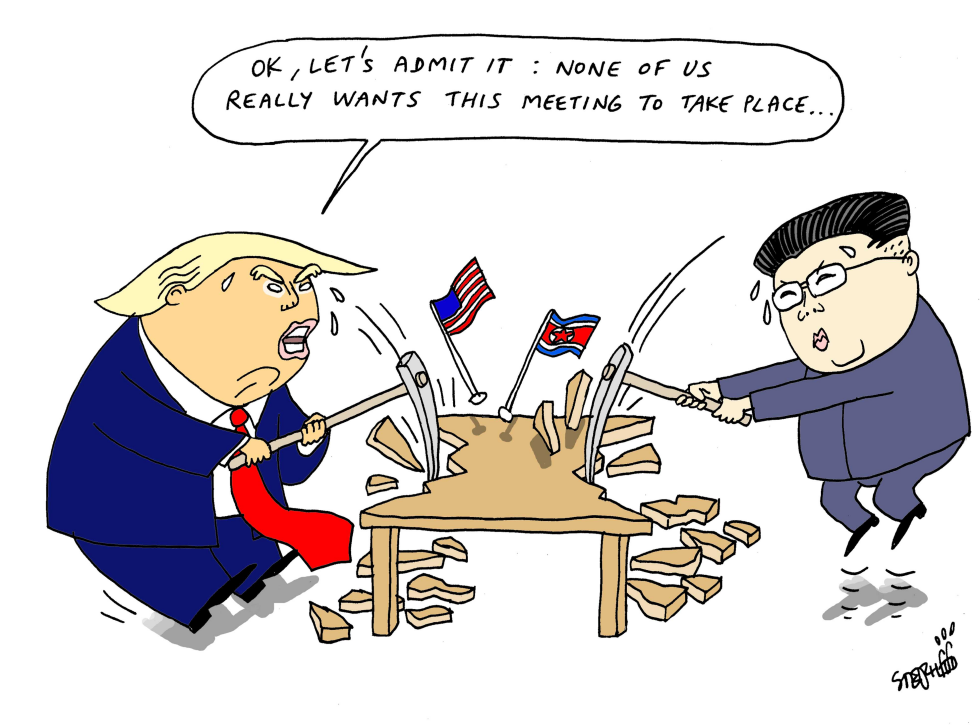 None of us wants this meeting