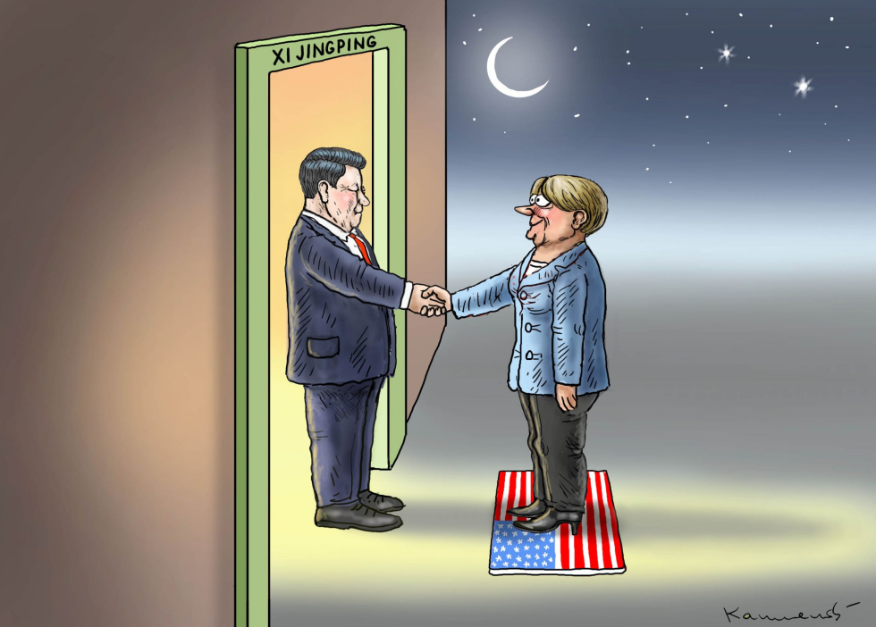 Merkel in China