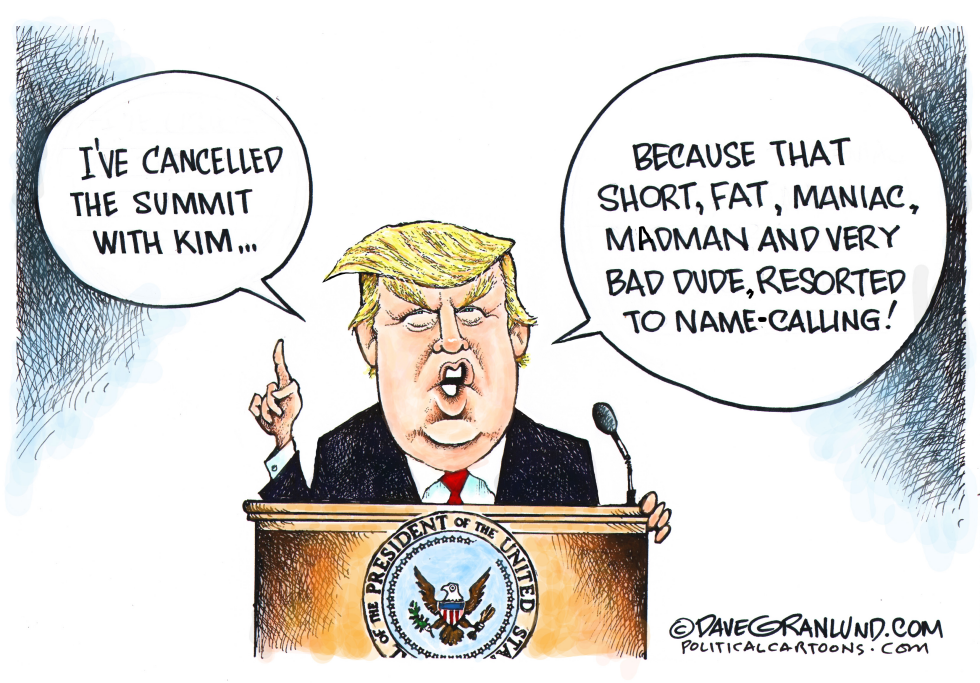 Trump Kim summit cancelled