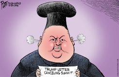 TRUMP CANCELS SUMMIT by Bruce Plante