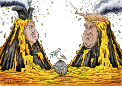 KOREAN SUMMIT by Joe Heller