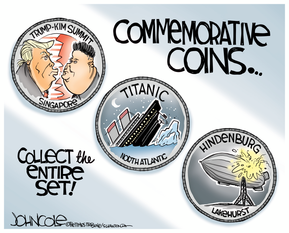 Trump Kim coin