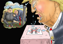 TRUMP NOBEL PRIZE by Marian Kamensky