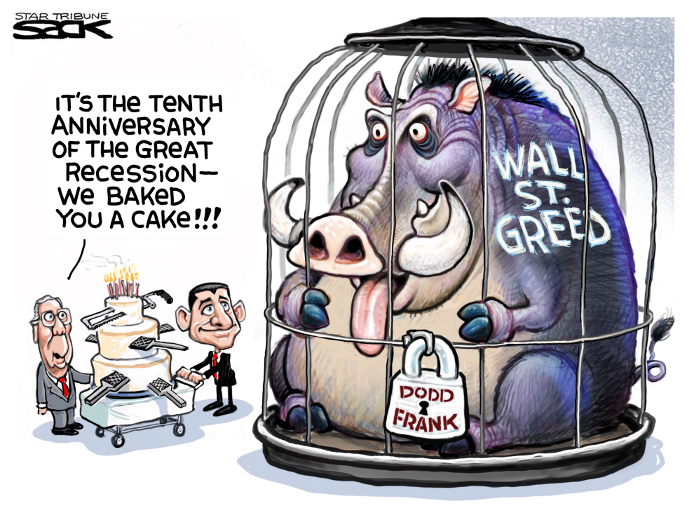  RECESSION RETURN by Steve Sack